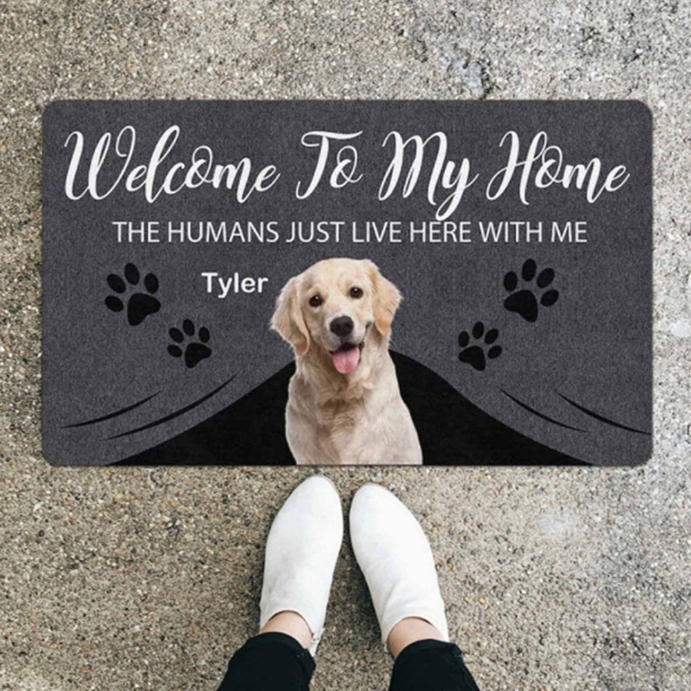 Home Textiles Images - Warm Welcome Mat Custom Carpet Pet