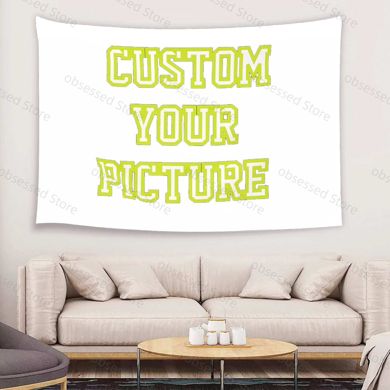 Home Textile - Customized tapestry printing for your pictures,