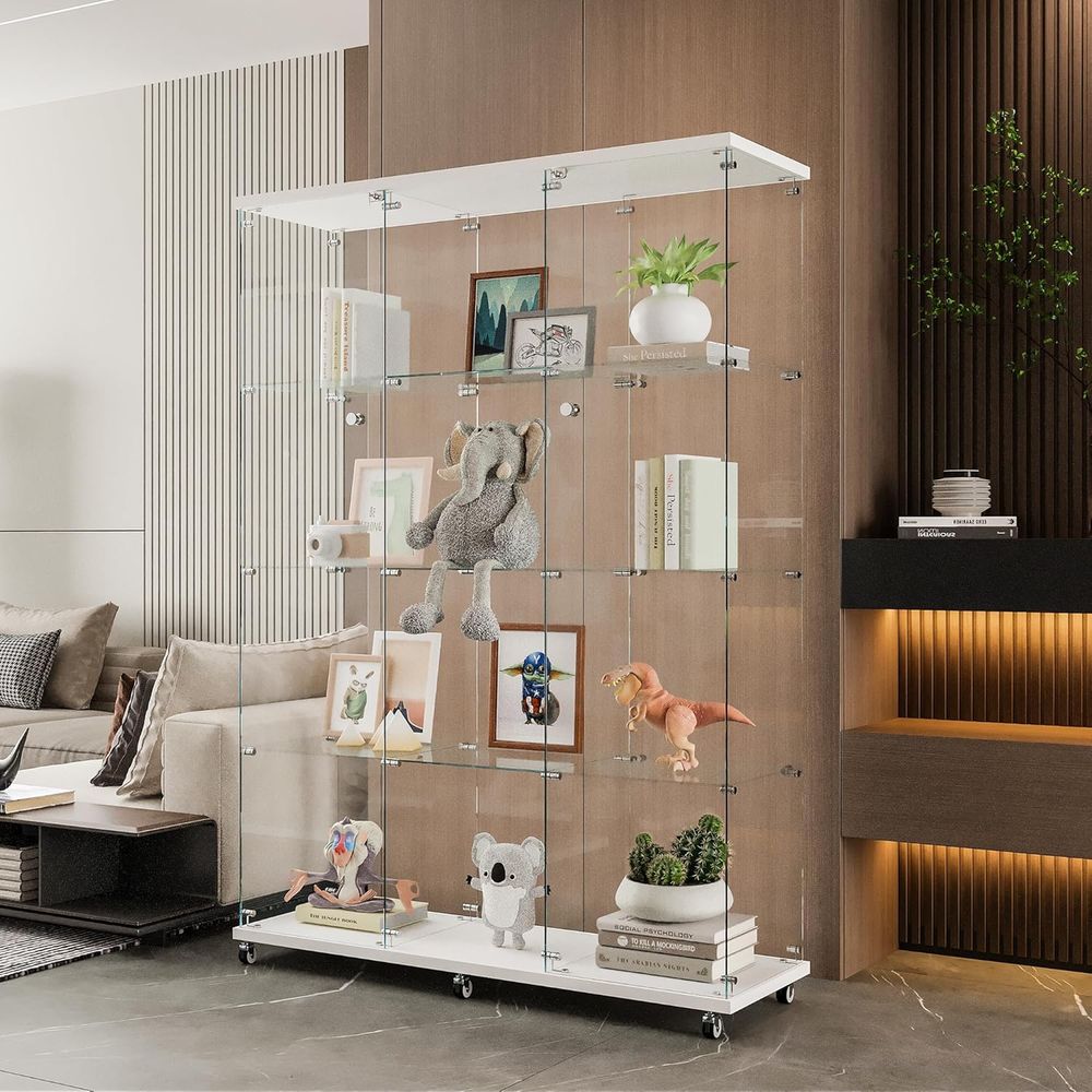 Home & Hotel Textiles Private Limited - Extra Large Glass Display Cabinet, Ideal