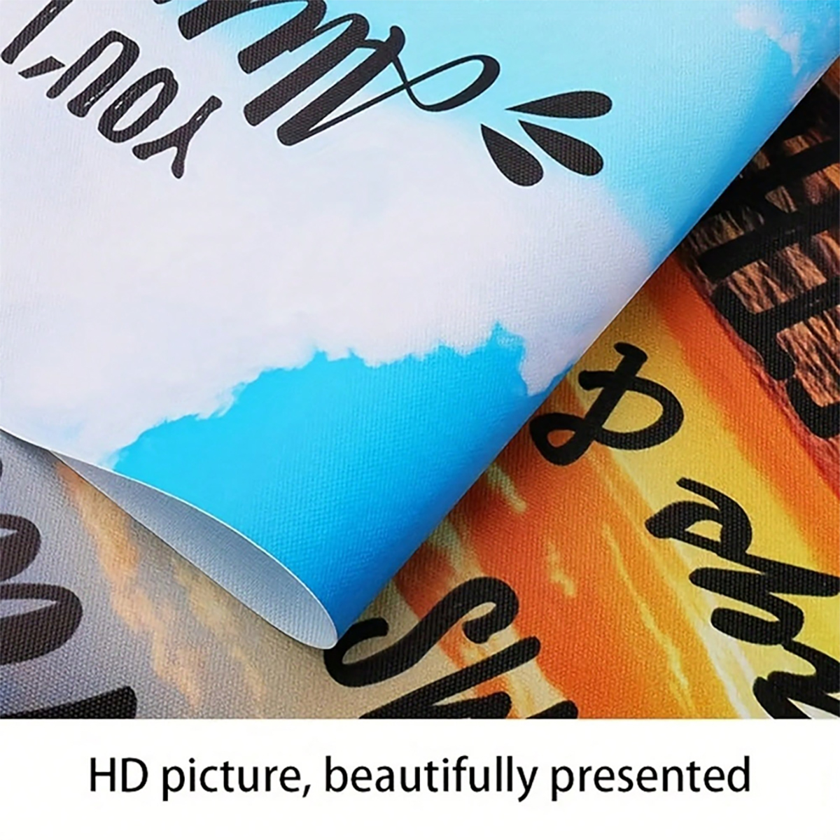 Custom Photo Canvas Poster — M - Home Textile ulasan dan harga