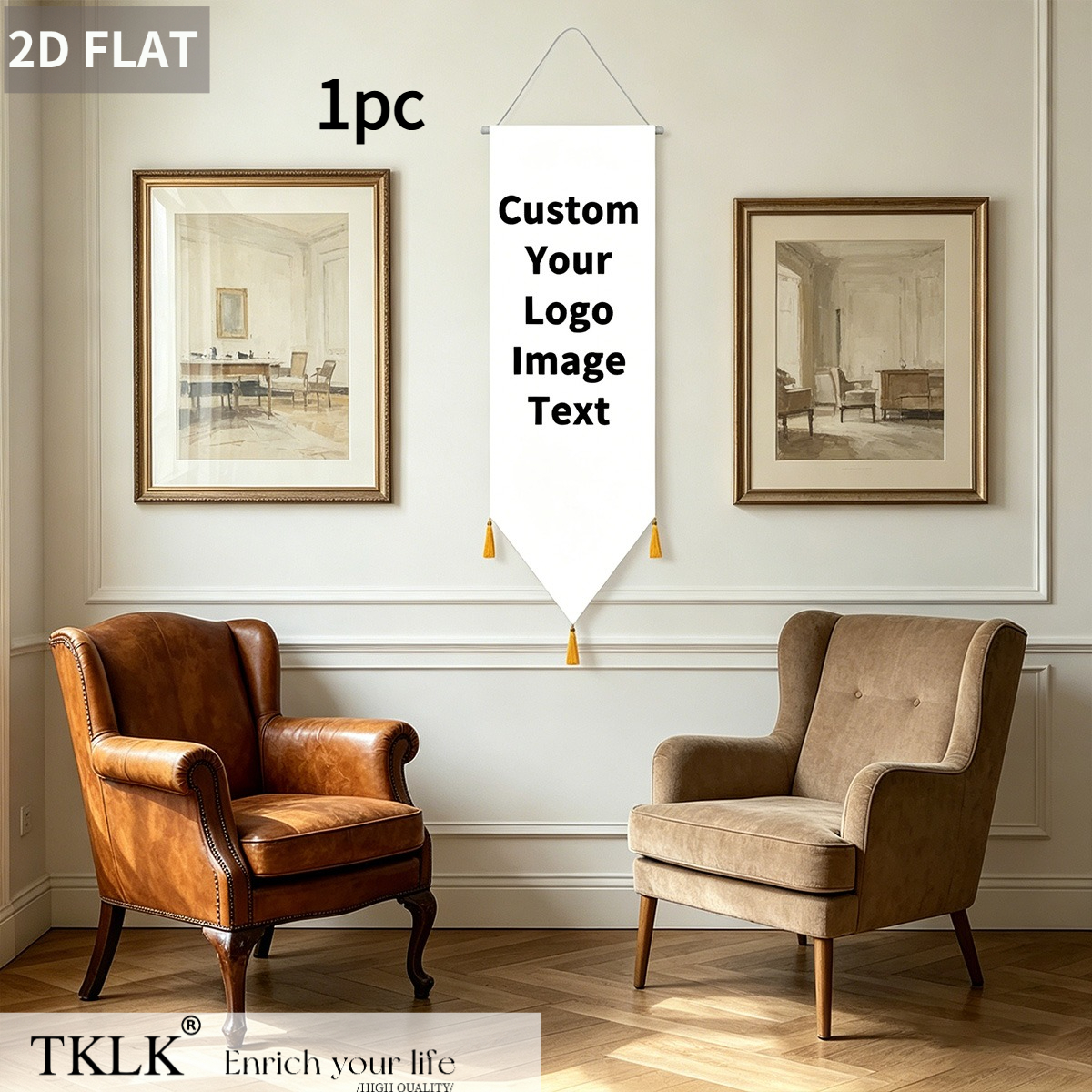 2D FLAT 1pc Custom Durable Pol - Home Textiles Images ulasan dan harga