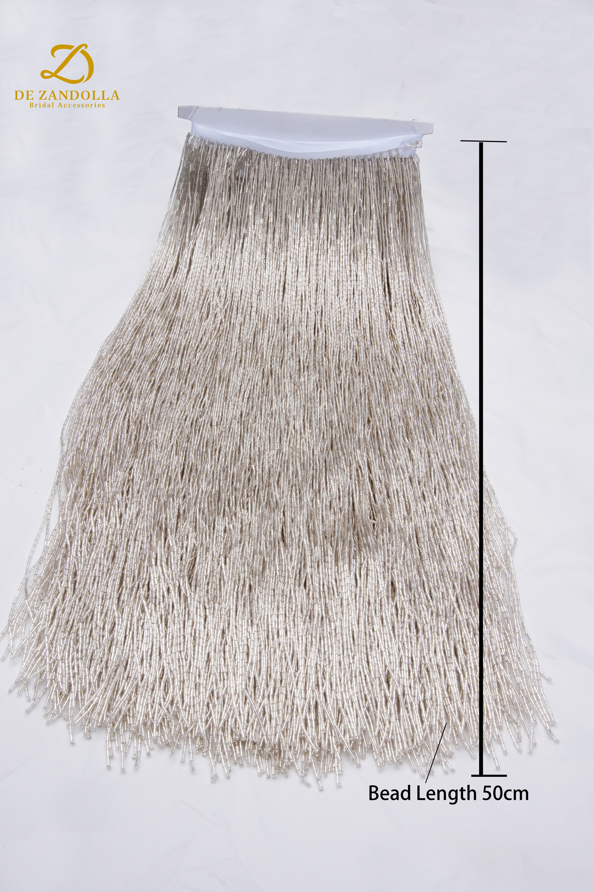 50cm length Silver Green Luxur - Home Textiles Luxury Curtains ulasan dan harga