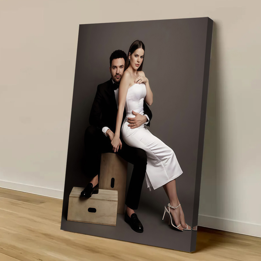 Custom Print Canvas Poster Ani - Home Textile ulasan dan harga