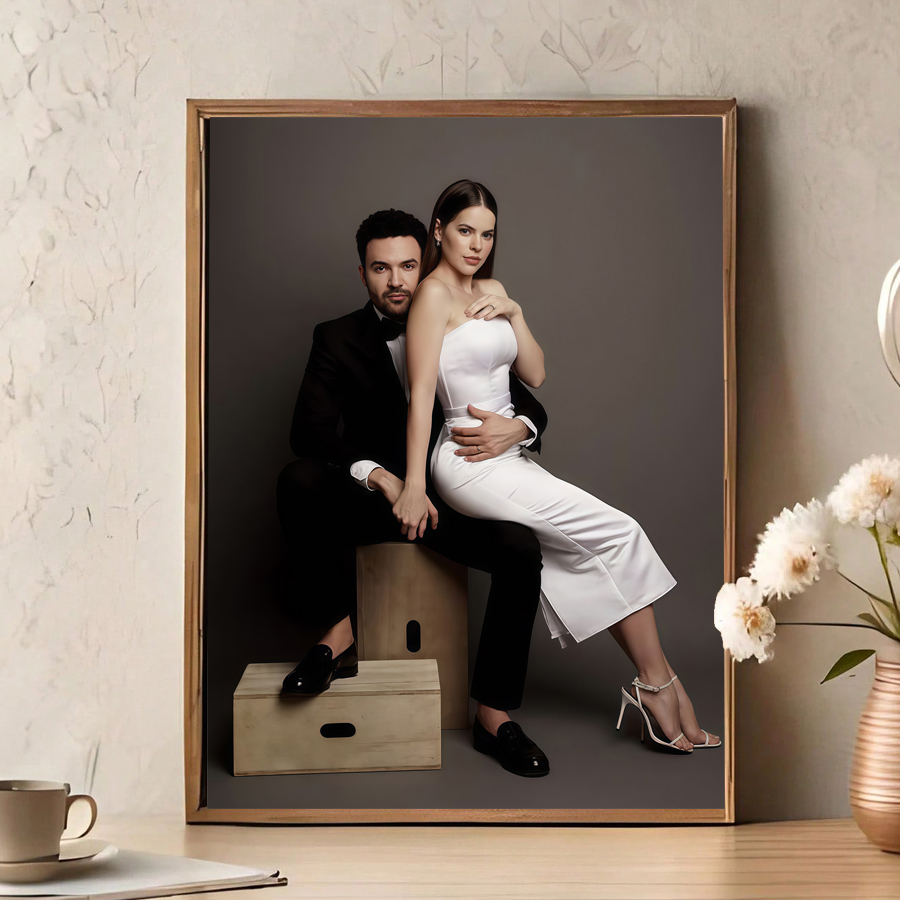 Custom Print Canvas Poster Ani - Home Textile ulasan dan harga