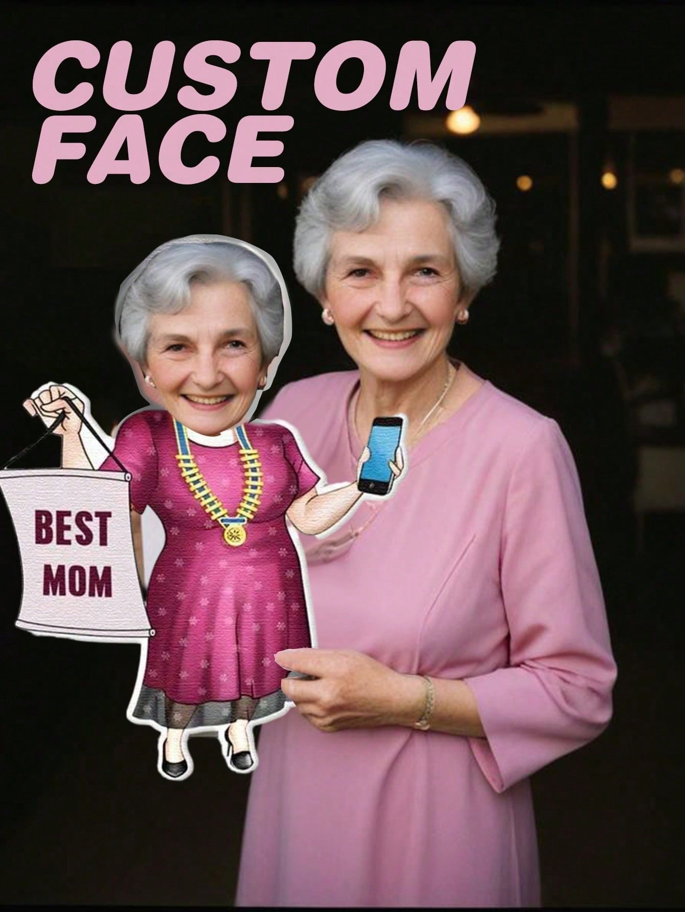 1pc Custom Face Pillow Persona - Home Textile ulasan dan harga