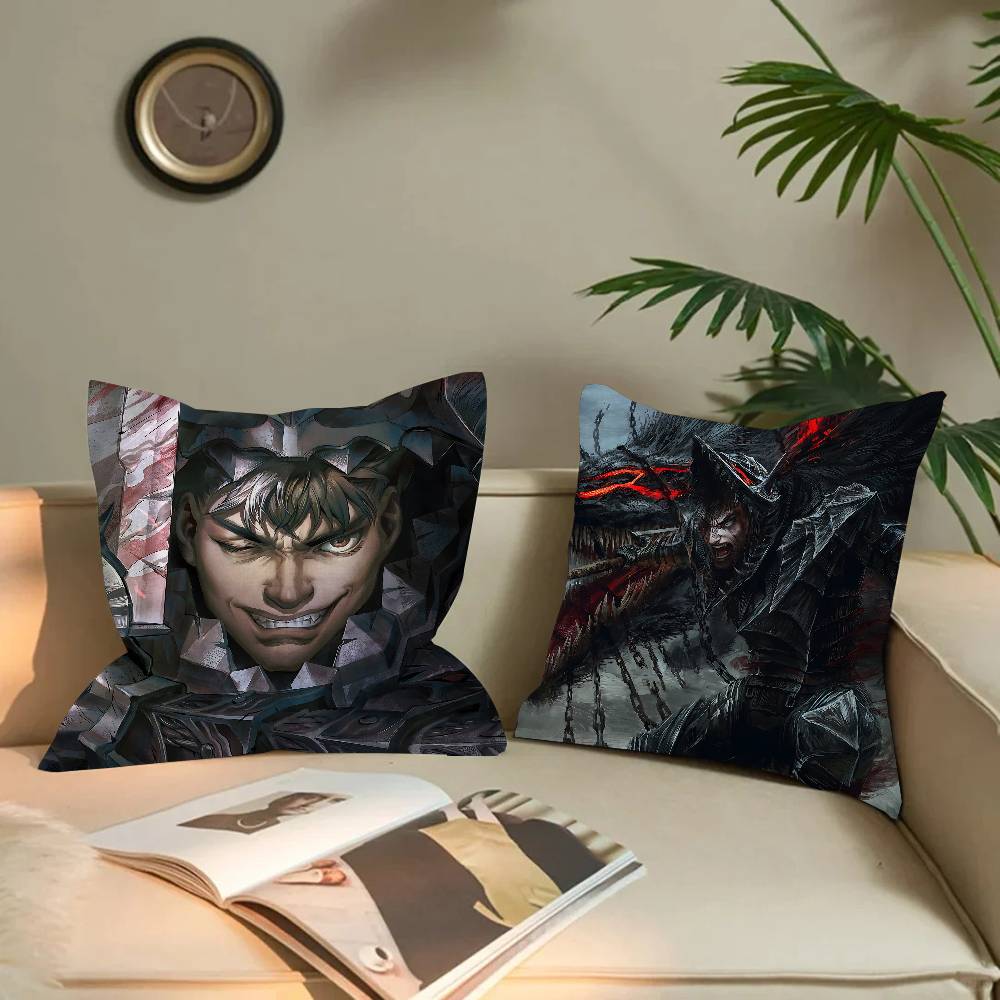 Berserk Guts Hot Anime Cushion - Hot Home Of Textiles ulasan dan harga