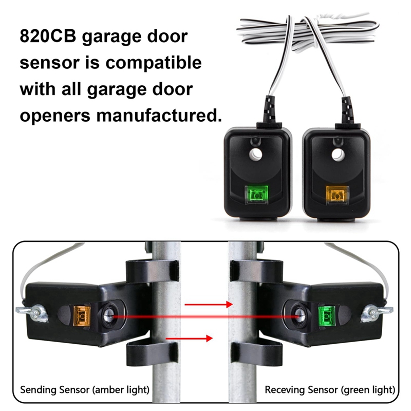 820CB Garage Door Safety Senso - P & C Home Textiles Usa ulasan dan harga