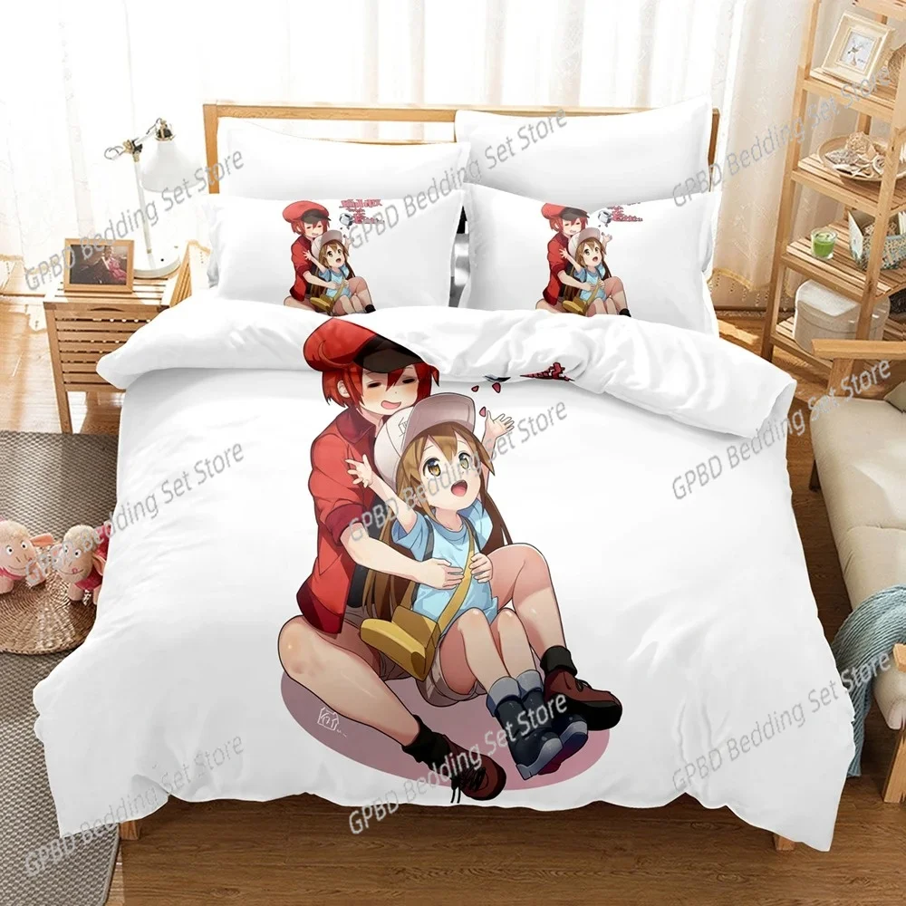 Cells at Work Cartoon Characte - Home Textiles Images ulasan dan harga