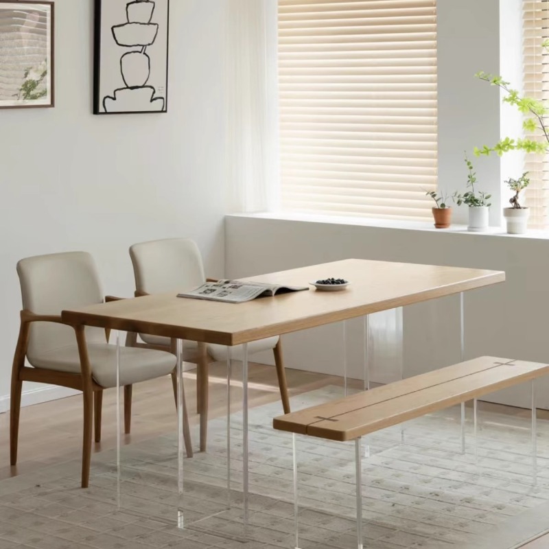 Italian Acrylic Solid Wood Flo - Home & Hotel Textiles Private Limited ulasan dan harga