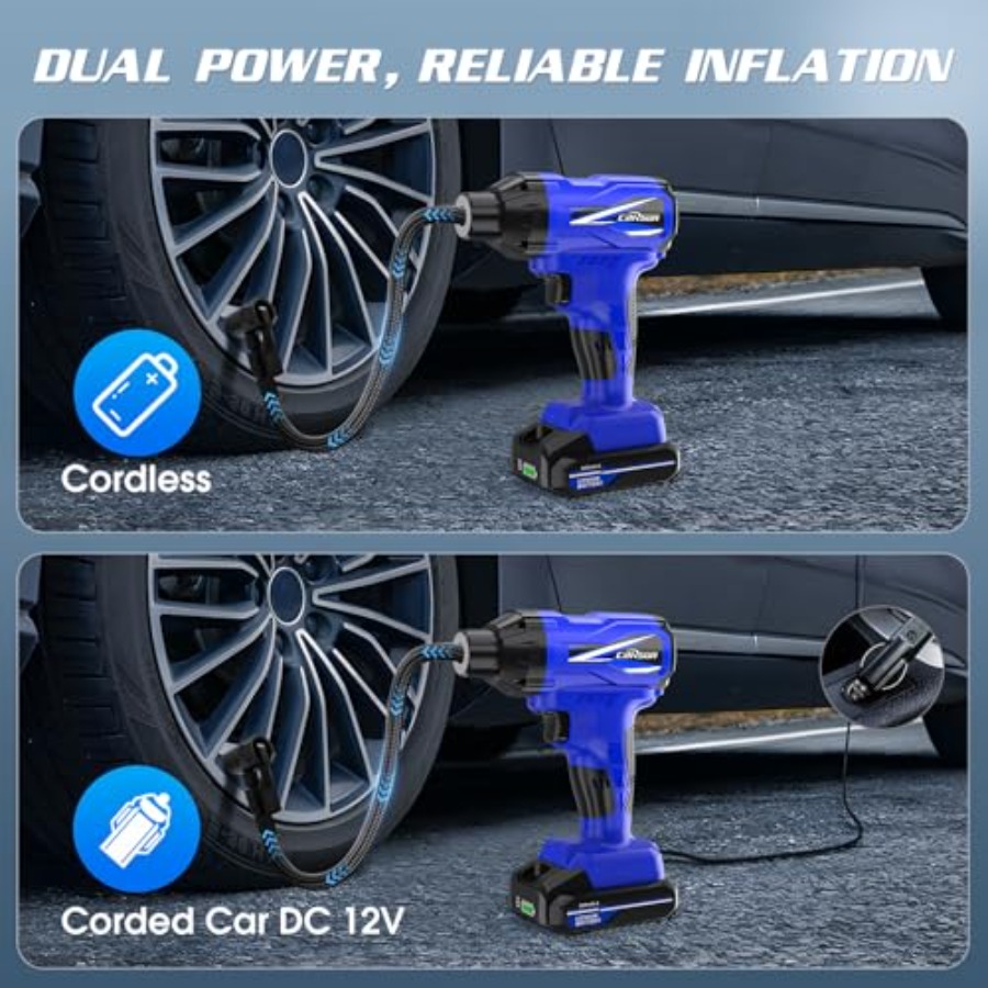 Tire Inflator Portable Air Com - P & C Home Textiles Usa ulasan dan harga