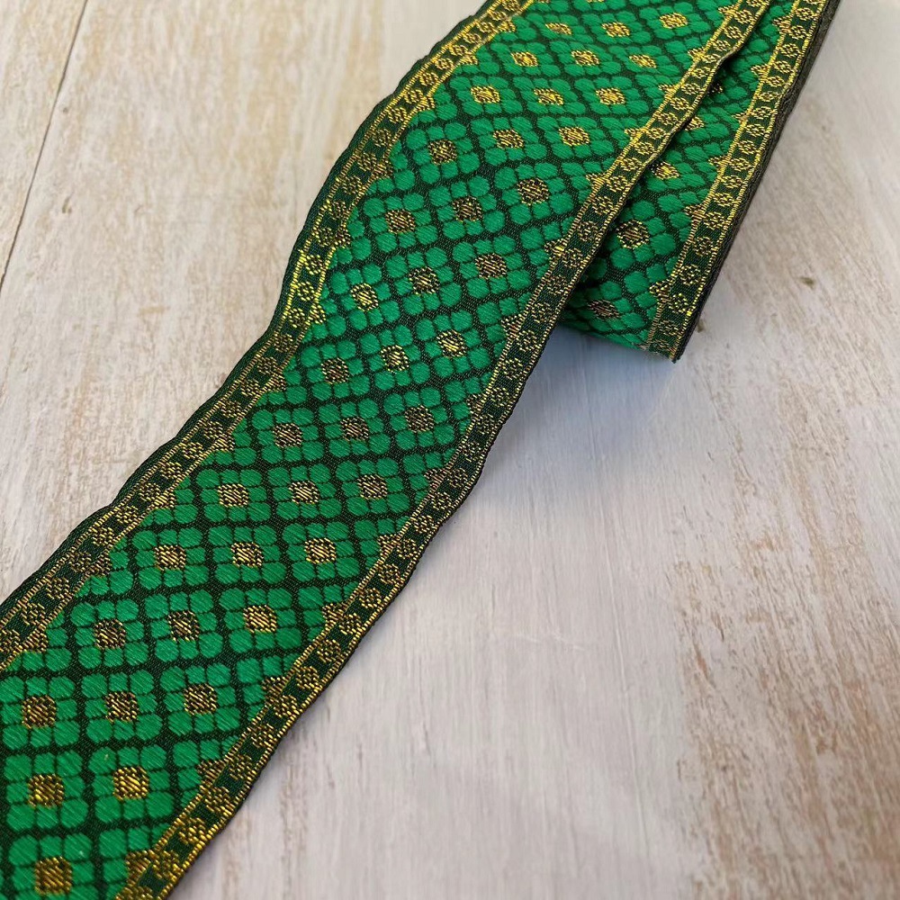 5yard Hmong Embroidery Jacquar - Home Textiles India ulasan dan harga