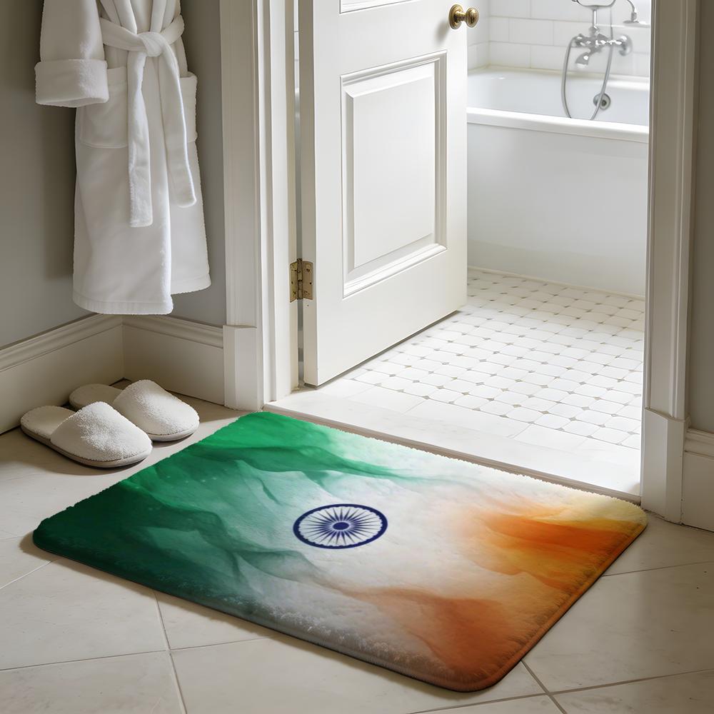 I-India Floor Mat Soft Flannel - Home Textiles India ulasan dan harga