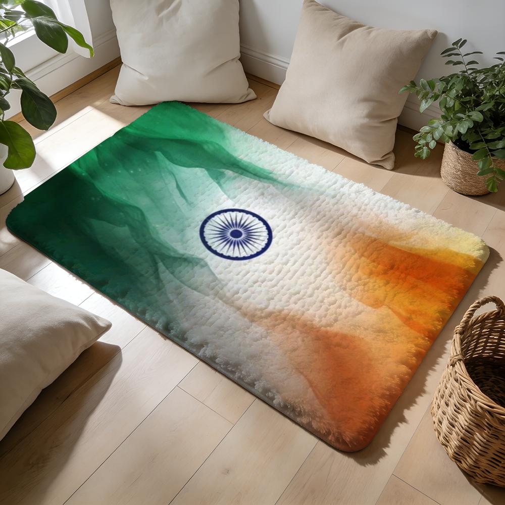 I-India Floor Mat Soft Flannel - Home Textiles India ulasan dan harga
