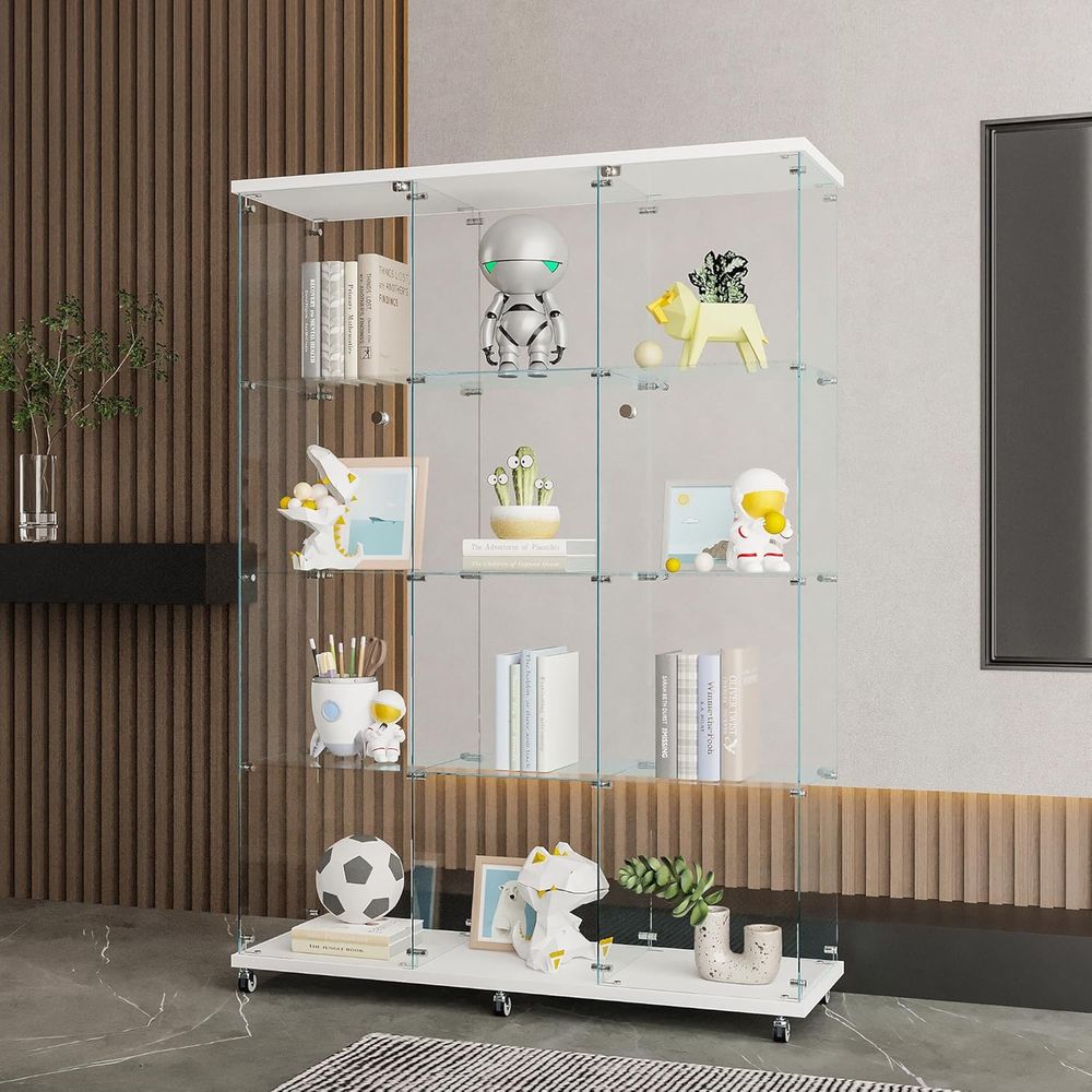 Extra Large Glass Display Cabi - Home & Hotel Textiles Private Limited ulasan dan harga