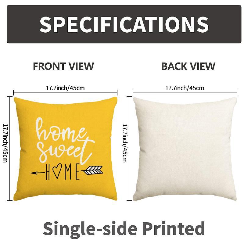 Geometric Pattern Pillow Case  - Home Textile ulasan dan harga
