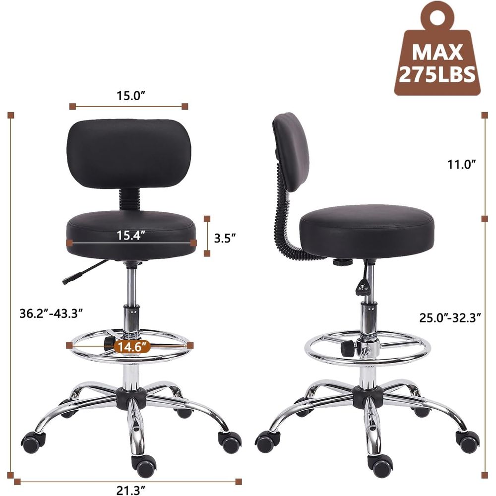 Adjustable Swivel Bar Stool wi - Home & Hotel Textiles Private Limited ulasan dan harga