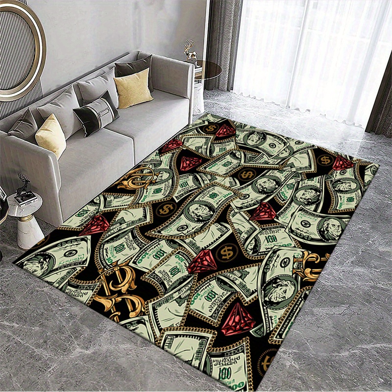Luxurious Dollar Bill Design A - Luxury Home Textiles Usa ulasan dan harga
