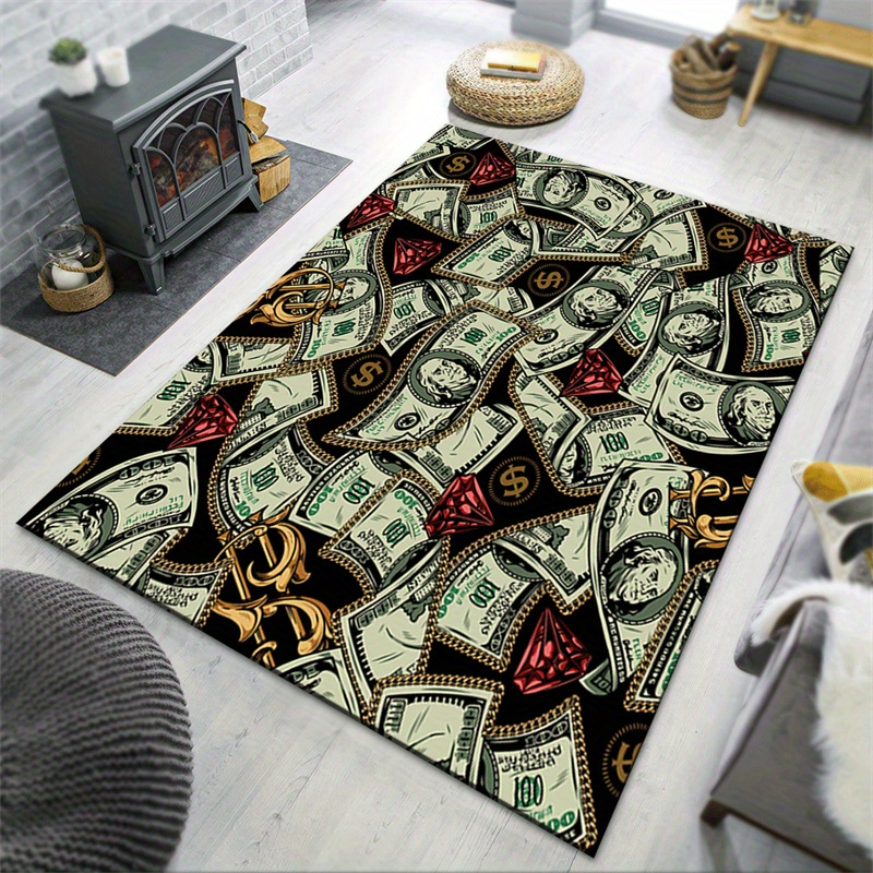 Luxurious Dollar Bill Design A - Luxury Home Textiles Usa ulasan dan harga