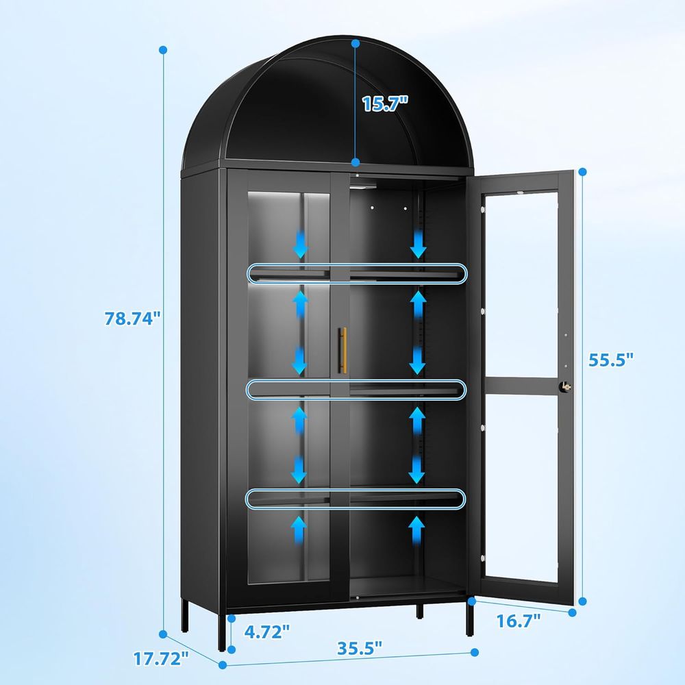 78.74 High Metal Arched Cabine - Home & Hotel Textiles Private Limited ulasan dan harga