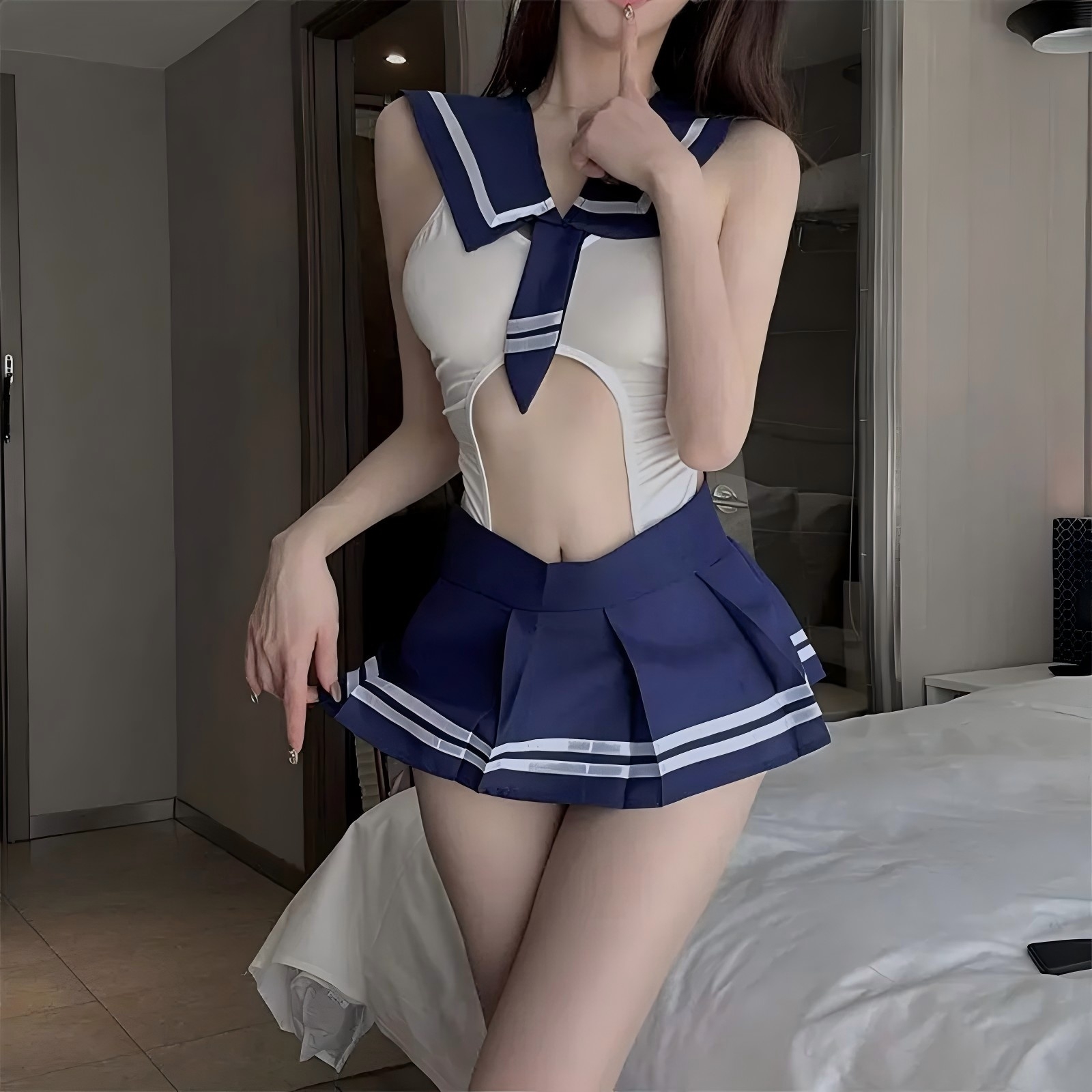 Sexy schoolgirl uniform linger - P & C Home Textiles Usa ulasan dan harga
