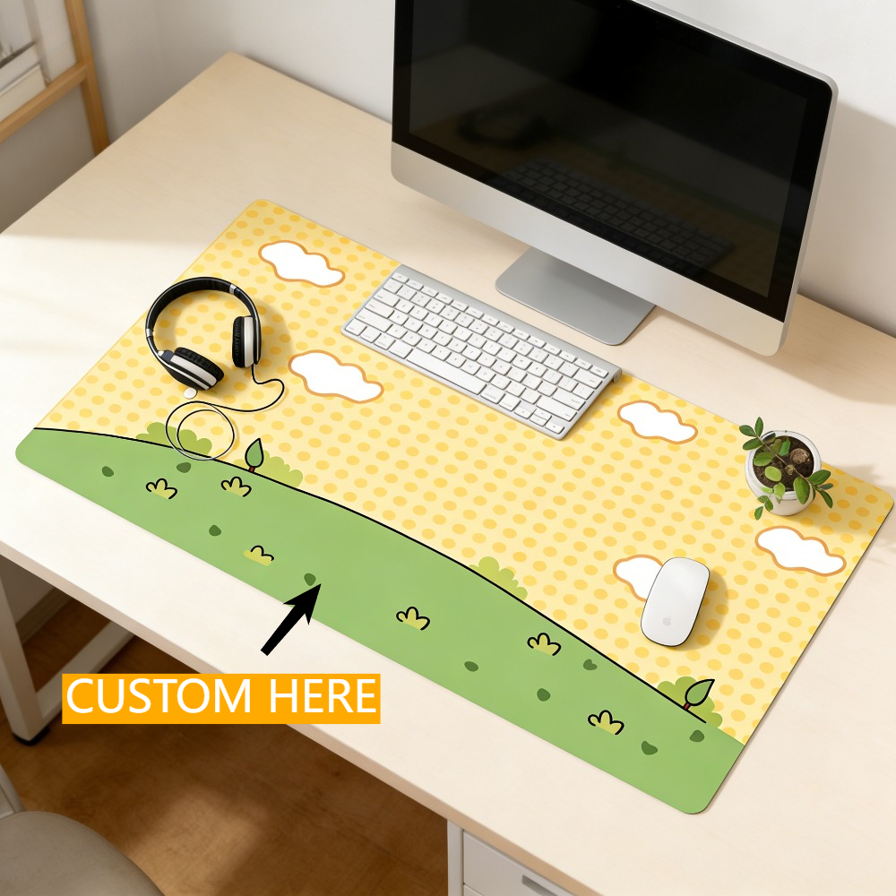1pc Custom Mouse Pad with Phot - Home Textile ulasan dan harga