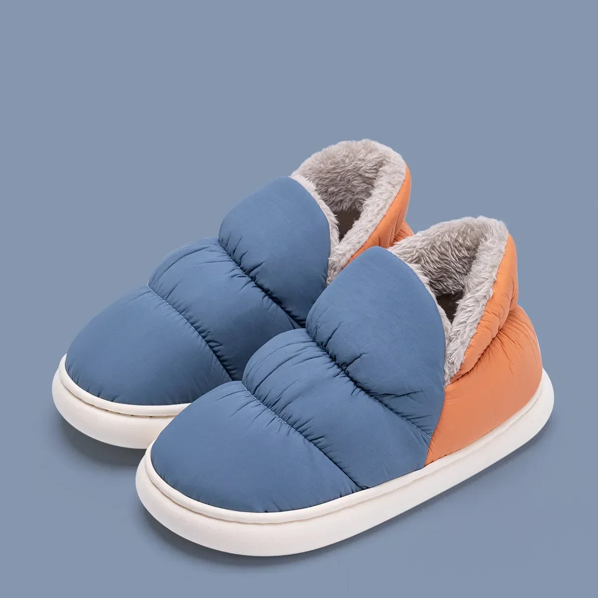 Women Men Slippers Winter Down - Home Textile ulasan dan harga