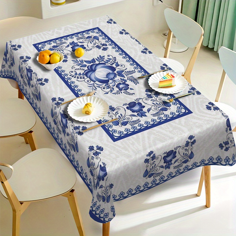 Country Style Square Tableclot - Home Textile ulasan dan harga