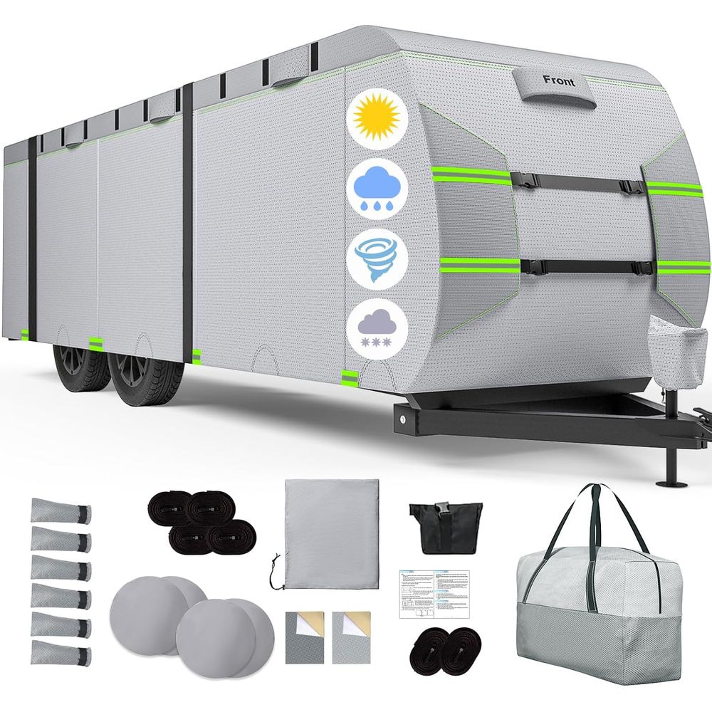 Travel Trailer Cover fits for  - P & C Home Textiles Usa ulasan dan harga