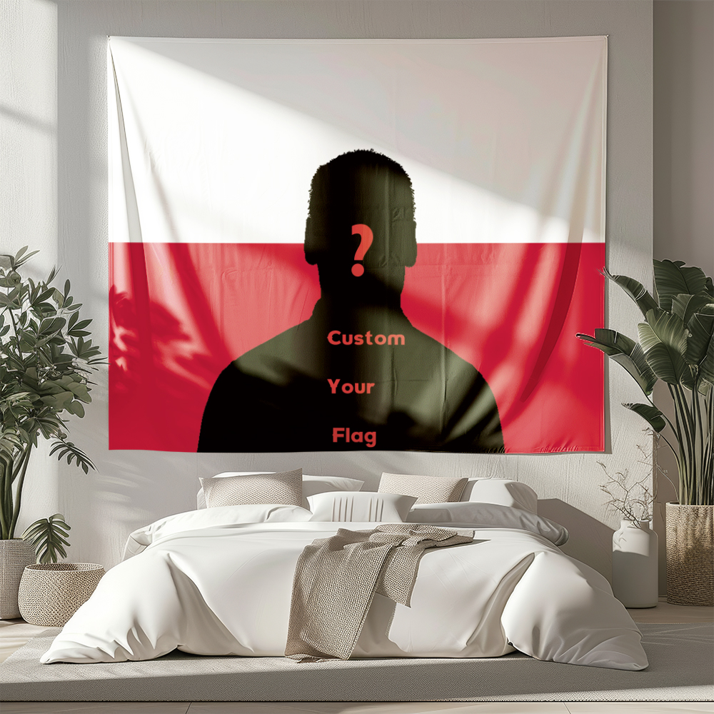 1Pc Custom Photo Polyster Flag - Home Textile ulasan dan harga