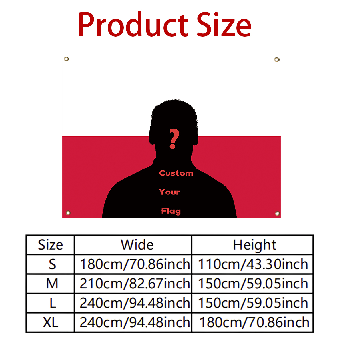1Pc Custom Photo Polyster Flag - Home Textile ulasan dan harga