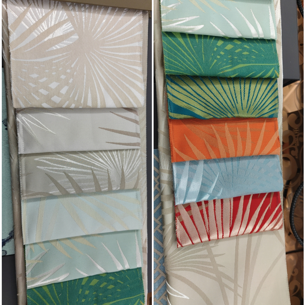 Modern Chinese Style Sofa Trop - Home Textiles Luxury Curtains ulasan dan harga