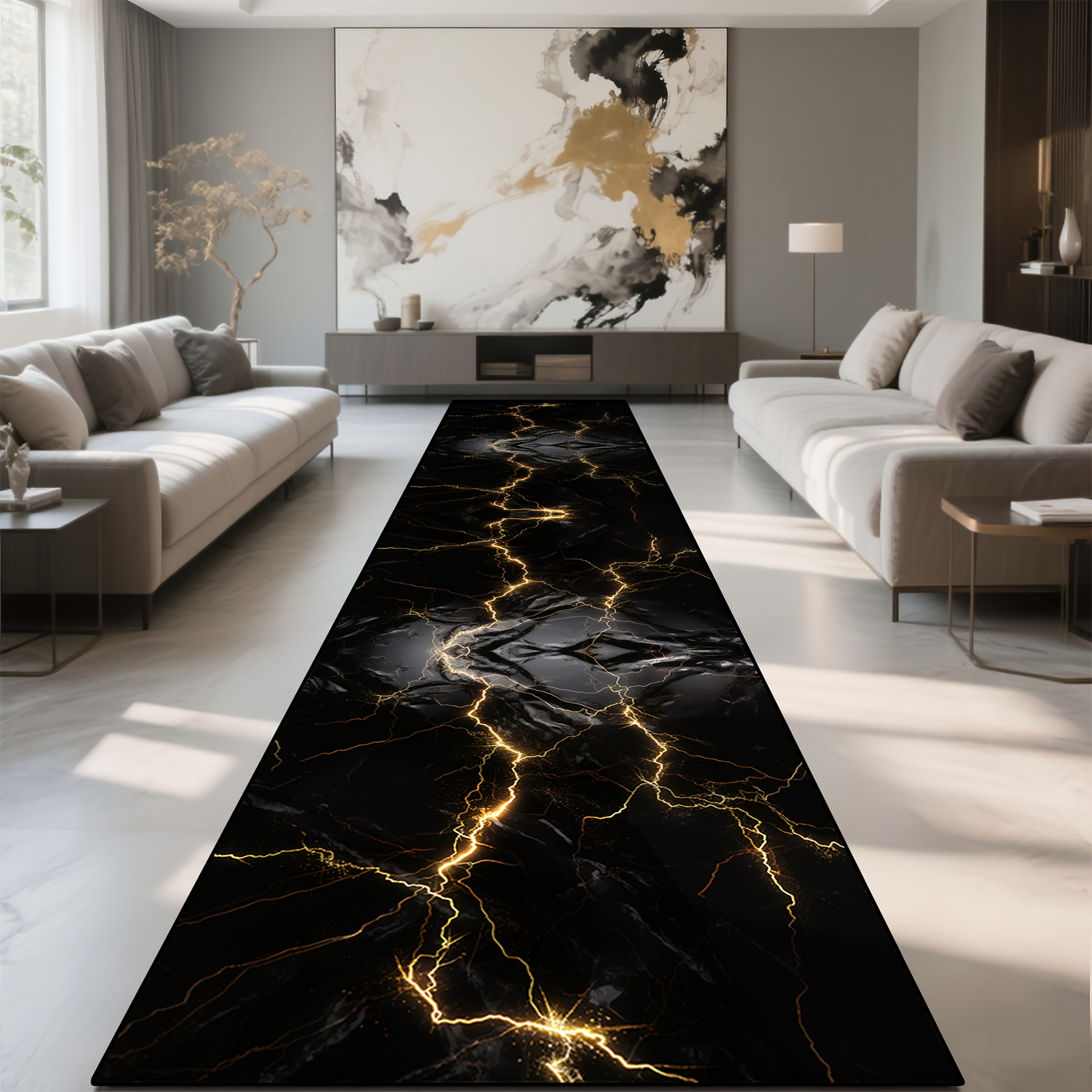 VIKAMA Light Luxury Black Gold - Luxury Home Textiles Usa ulasan dan harga