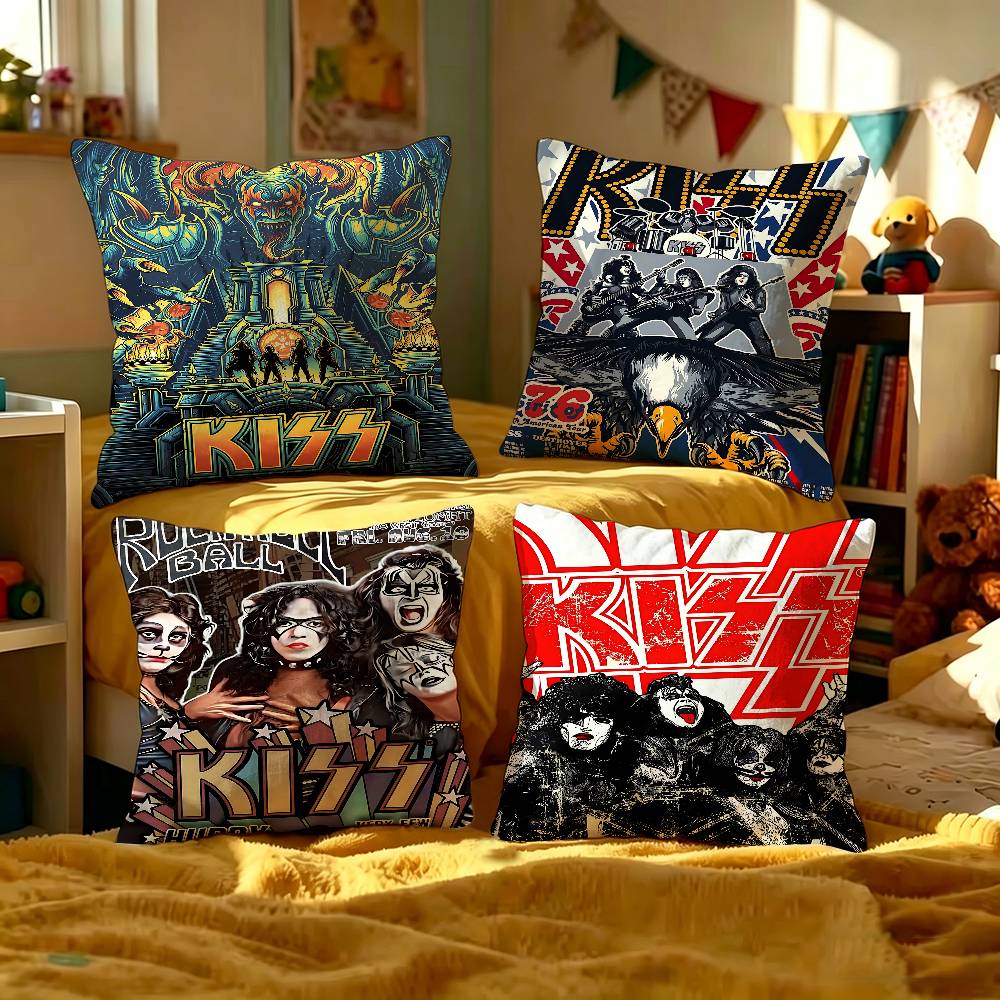 Rock Band Kiss hot Pillowcase  - Hot Home Of Textiles ulasan dan harga