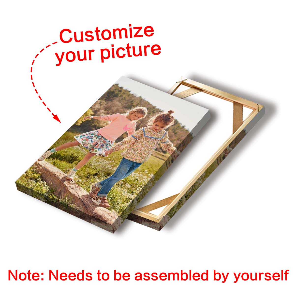Custom photo canvas printing,  - Home Textile ulasan dan harga