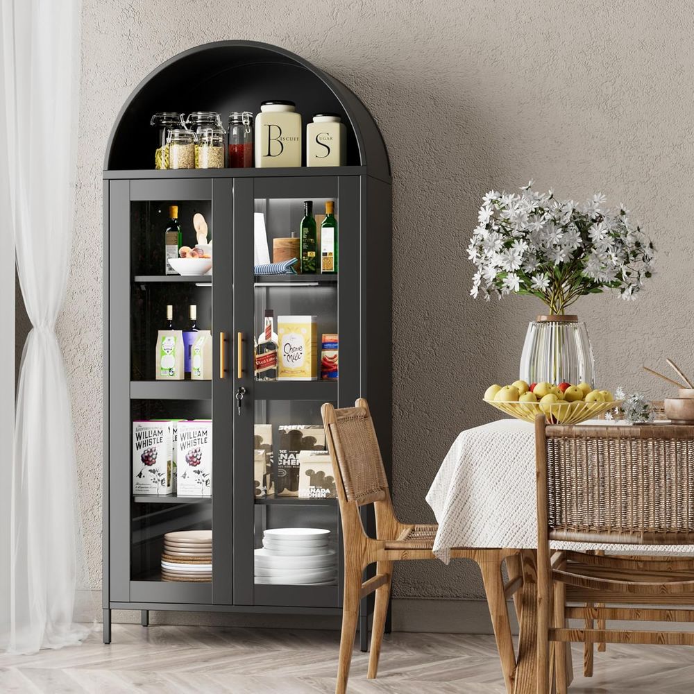 78.74 Tall Metal Arched Cabine - Home & Hotel Textiles Private Limited ulasan dan harga